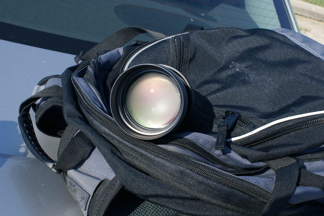 camera condensation lens cold bag
