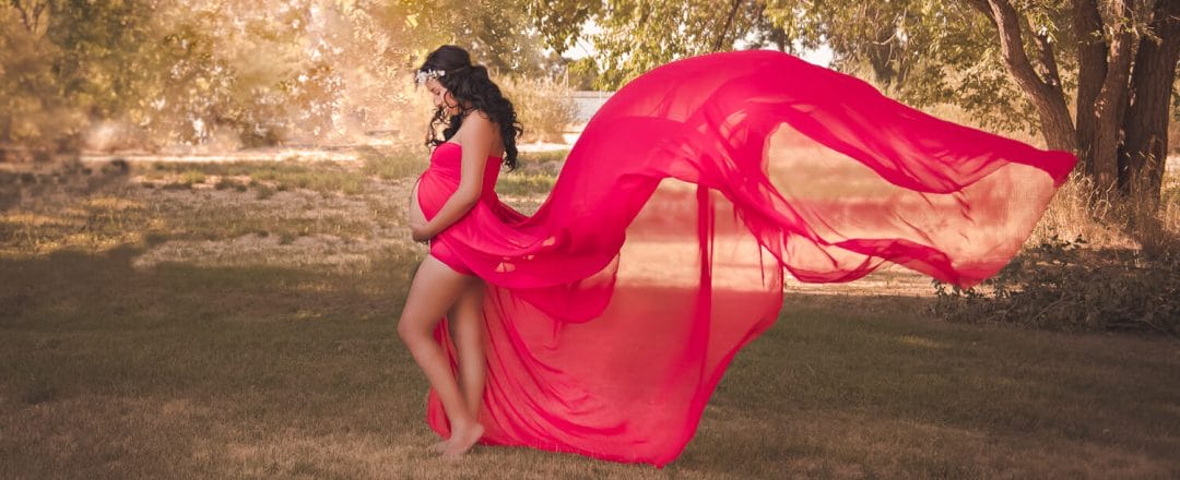 iphotography Jessica Nightingale pregnancy maternity dress bump pink