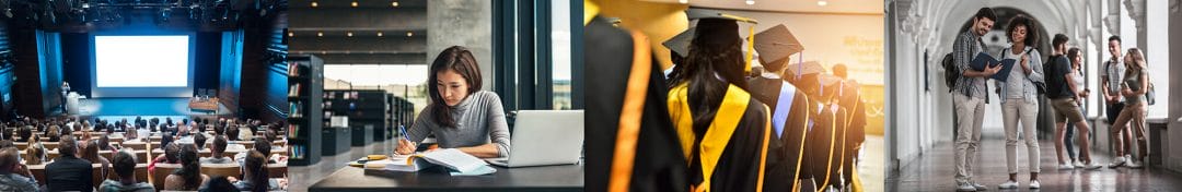college degree graduation studying university