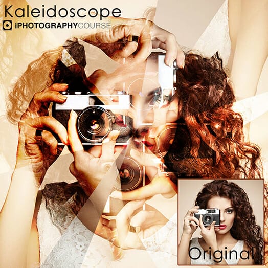 iphotography kaleidoscope action photoshop