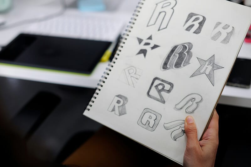writing doodle logo signature watermark paper