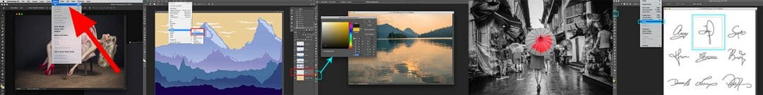 iPhotography Photoshop Tutorial Images