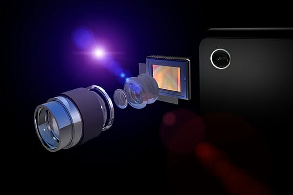 Smartphone sensor photography invention