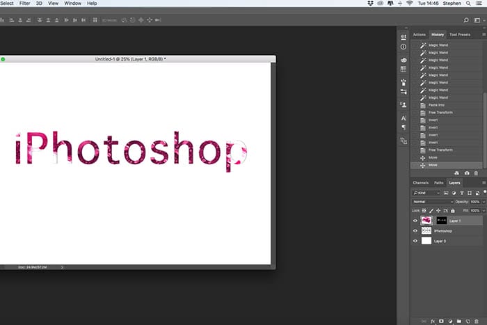 How to Create a Logo / Watermark on a Photo using Photoshop by iPhotography.com