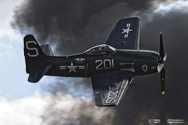 Scott Dunham Copyright 2020 Aviation photography F8F Bearcat