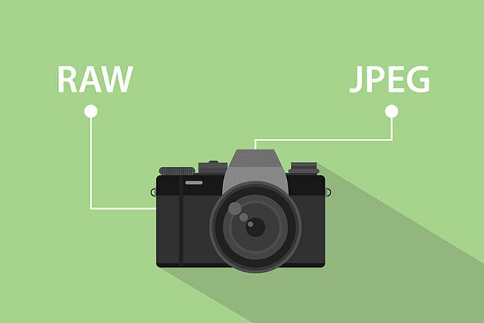 iphotography jargon buster RAW JPEG JPG camera diagram