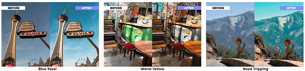 vert preset example LR set of 3 city