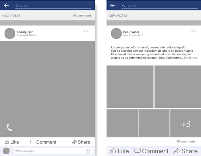 Facebook image size guide example