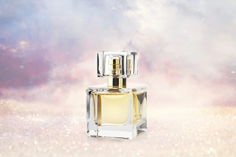 How to Photoshop photos together perfume dream sequence example