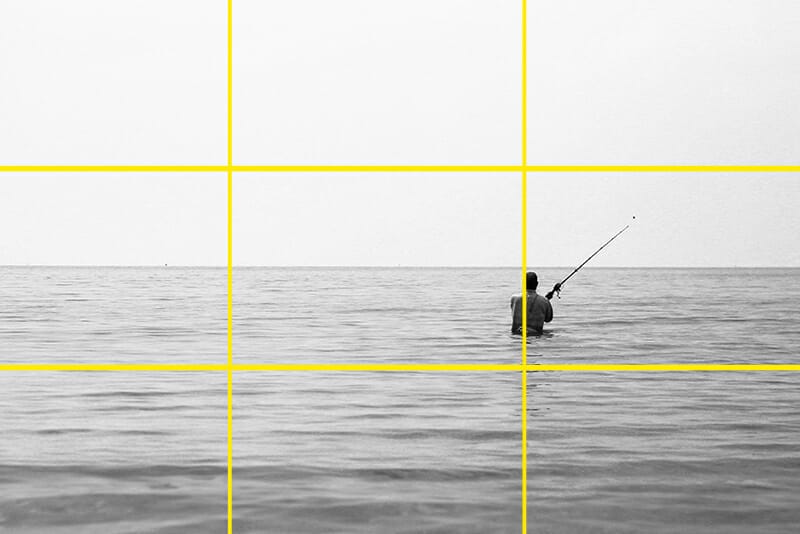 minimalist photo iphotography rule of thirds example