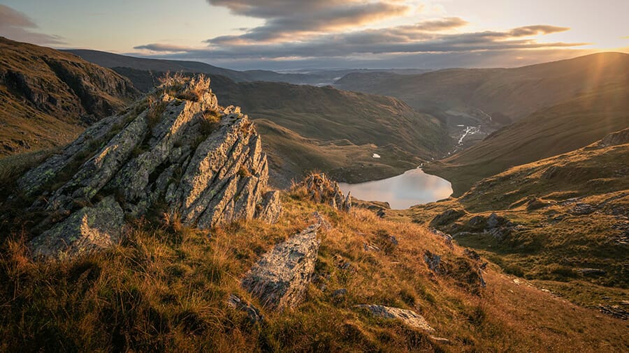 landscape photography tutorial Small Water from Harter Fell by Chris Sale