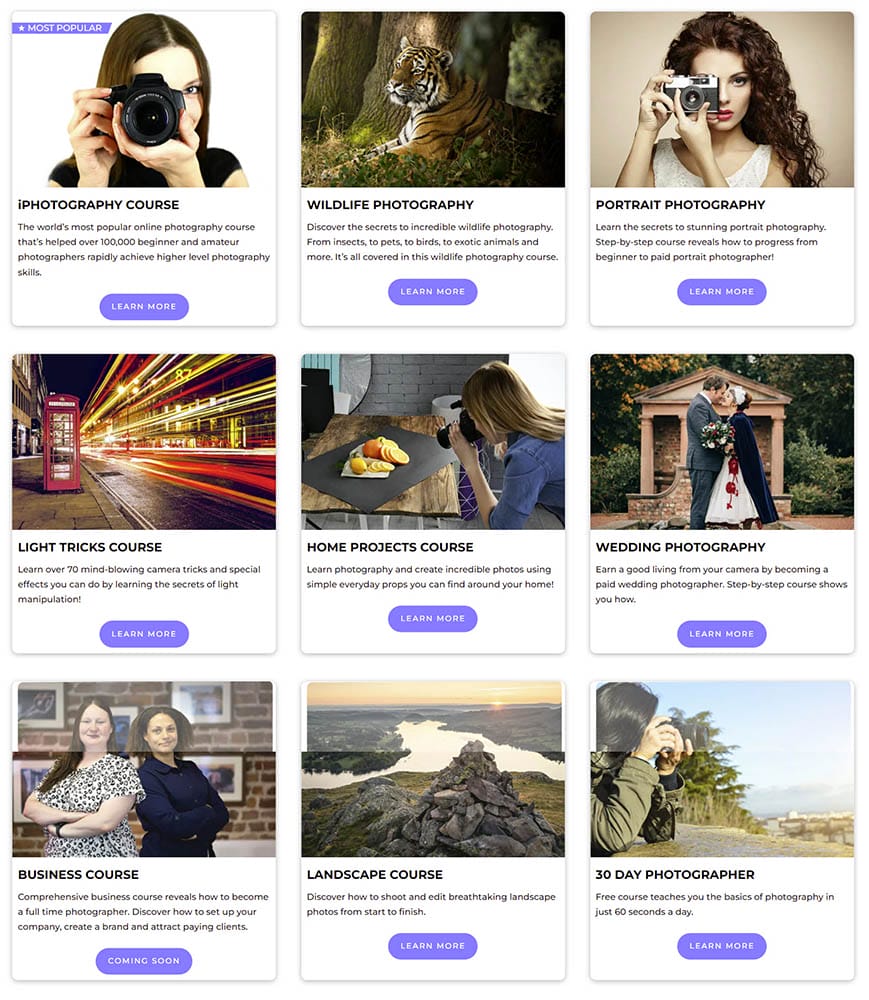 Photography Classes Near Me & Photo Walks