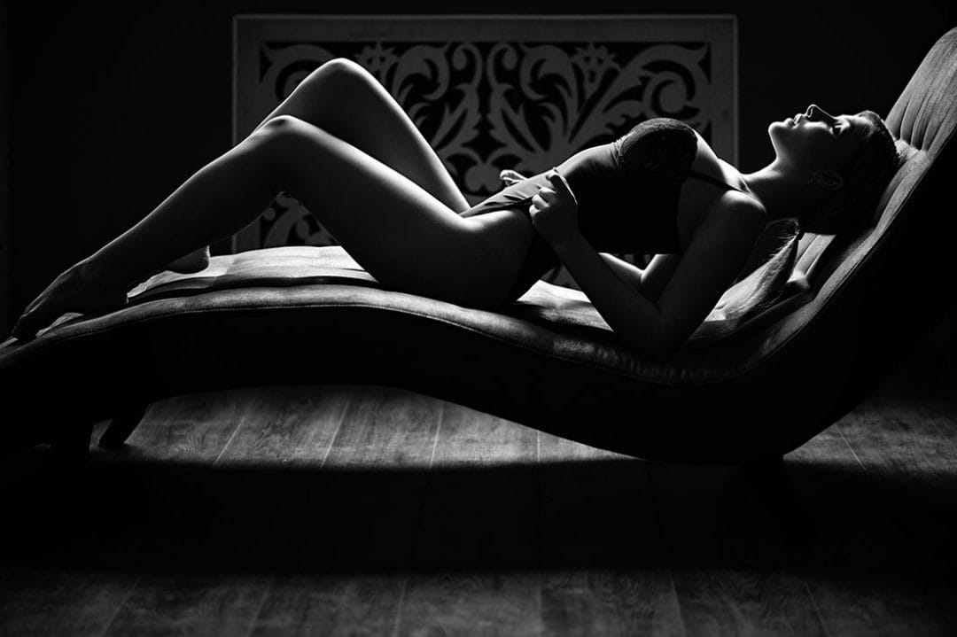 Erotic photography with props