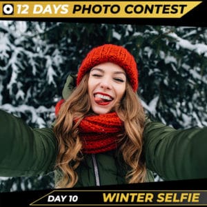 Day 10 Winter Selfie Christmas Competition 2021
