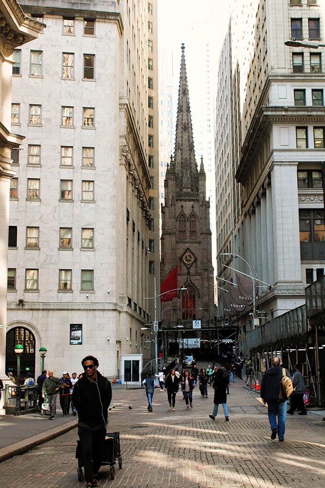 Wall Street New York