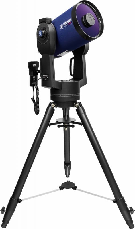 Image of a Meade LX90-ACF telescope on a white background