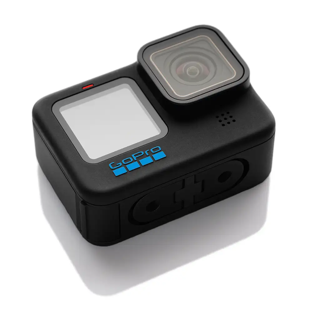 image of a GoPro HERO 10 Black on a white background